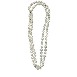 Vintage Richelieu Double Chain Pearl Necklace
